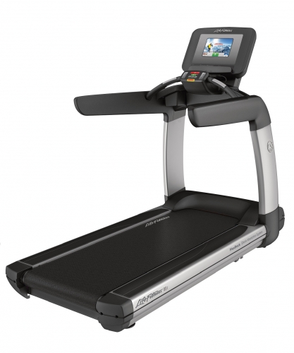 Life Fitness Platinum ClubTreadmill with Discover SI Tablet Console