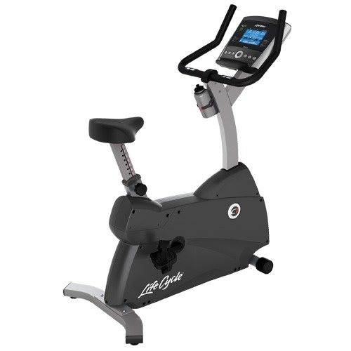 Life Fitness C1 Upright Lifecycle Bike with Go Console