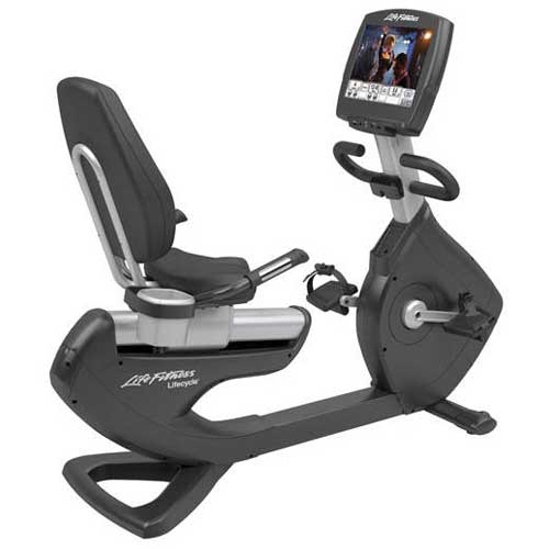 Life Fitness Platinum Recumbent Bike w/15" Engage Console