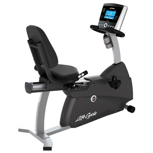Life Fitness R1 Recumbent Lifecycle Bike w/Go Console