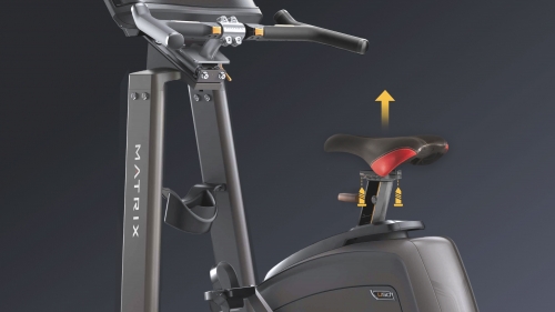 Matrix U30 Upright Bike with XR Console