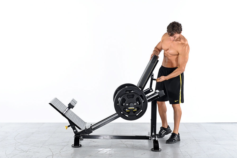 Powertec Compact Leg Sled (P-CLS13) Adjustable Seat