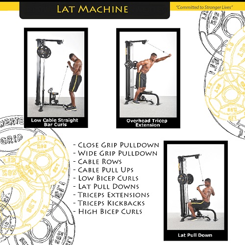 Powertec Lat Machine P-LM16