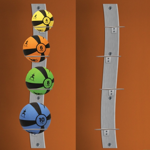 Prism Wall Mounted Medicine Ball Rack Package Prism Wall Mounted Medicine Ball Rack Package