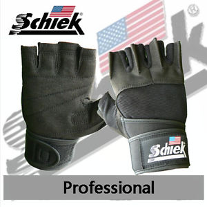 Schiek Gel Lifting Gloves with Wrist Wraps 540 Schiek Gel Lifting Gloves with Wrist Wraps 540