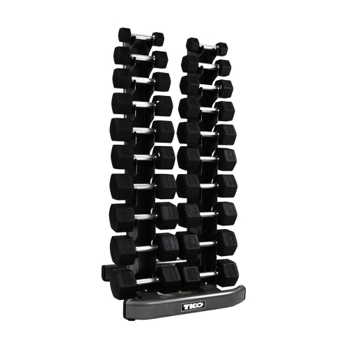 TKO 10 Pair Verticle Dumbbell Rack