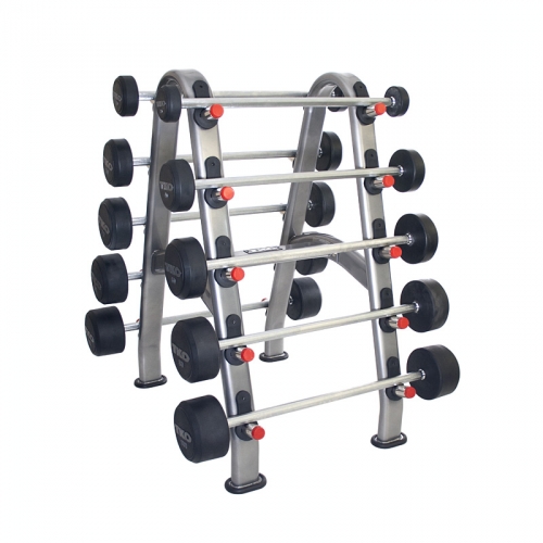 TKO Barbell Rack, Silver Metallic