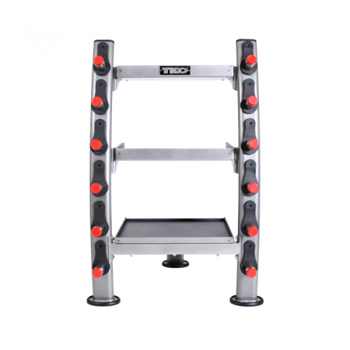 TKO Accessory Rack, Silver Metallic