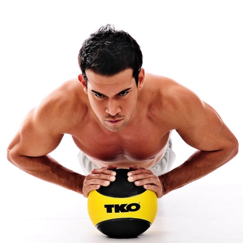 TKO Rubberized Medicine Ball 10lb.