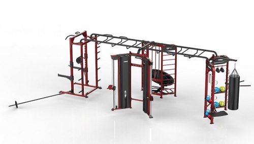 TKO Stretching Boxing Rebounder Power Rack Station 9901GB