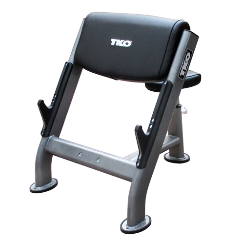 TKO Preacher Curl Bench 867PB-B