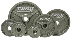 Troy Wide Flanged Gray Olympic Plate Set HO-300