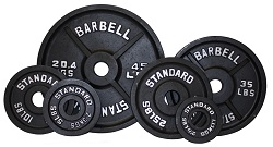 USA Olympic Weight Plate Set Black BO-355