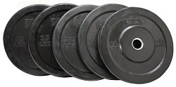 VTX Solid Rubber Bumper Plates VO-SBP-350