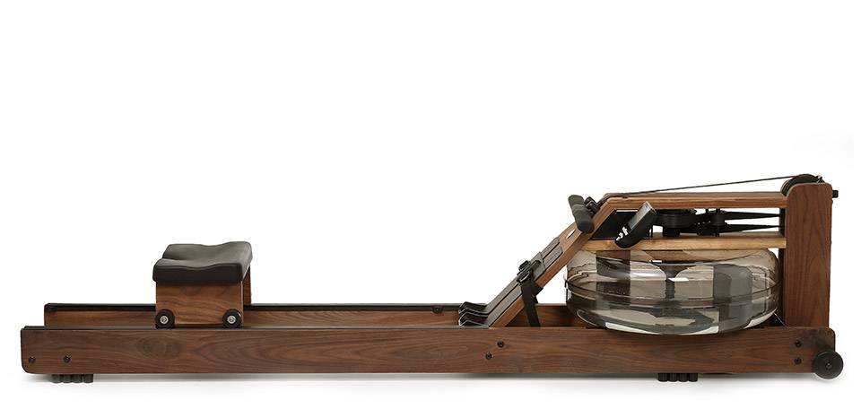 WaterRower Walnut Rowing Machine with S4 BLE Monitor